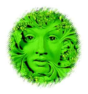 Green Woman Mask